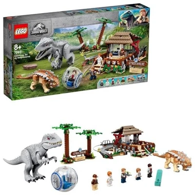 LEGO Jurassic World Indomius Rex vs Ankylosaurus 75941 Spielzeugblock Geschenk - Bild 1 von 4