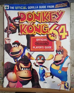 Donkey Kong 64 Official Nintendo Power Strategy Player's Guide N64 W/Map 1999 - Picture 1 of 14
