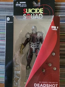 DC Comics Collectibles Neu 52 Suicide Squad Deadshot Actionfigur 7" - Neu in OVP - Bild 1 von 5