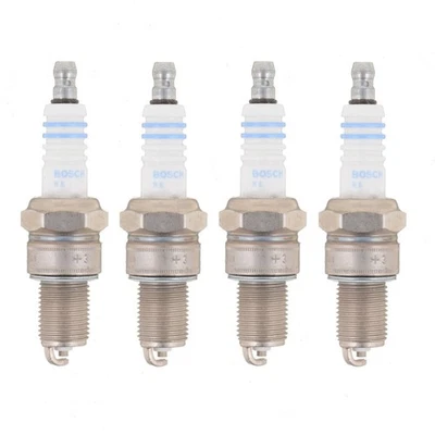 4 pc Bosch Nickel Copper Spark Plugs for 1983 Plymouth Turismo 1.6L L4 zu - Image 1 of 4
