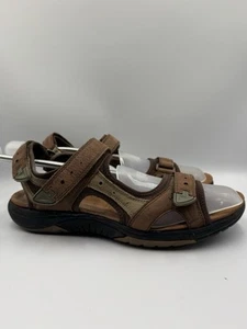 Cobb Hill Women's Fiona Brown Adjustable Sandals CAZ03BRM Size 11 - Picture 1 of 9