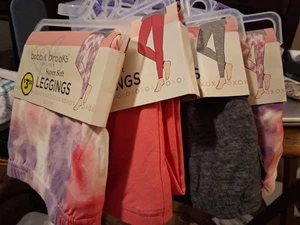 Lot Of 4 Girls XL size 14-16 Leggings Super Soft Bobby - Picture 1 of 6