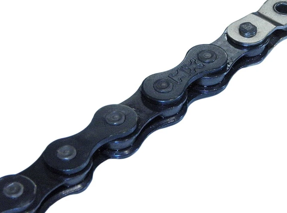 Corrente de bicicleta BMX KMC Z610HX "Drop Buster" 1/2" X 3/32" GUNMETAL PRETO - Imagem 1 de 1