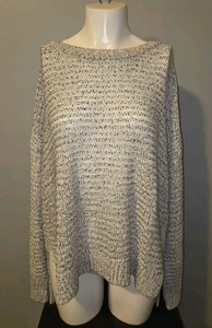 Suéter de mujer Braeve tejido espalda abierta L grande manga larga - Imagen 1 de 7