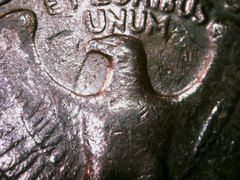 1983-P Washington Quarter "Spitting Eagle" Die Crack Error Cover