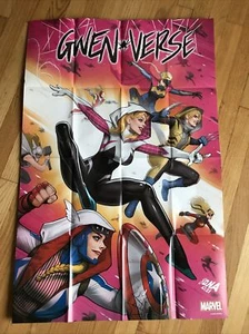 MARVEL Spider-Gwen "Gwen-Verse" (2022) DNA David Nakayama POSTER PROMOZIONALE - Foto 1 di 4