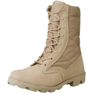 U.S. Ejército Desierto Selva Combate Patrulla Hombres Botas Broncean Gamuza Colo - Imagen 1 de 9