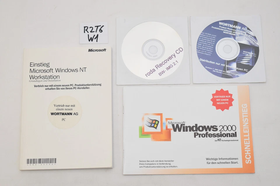 Microsoft Windows NT 2000 Professional Ex. Bundeswehr - Bild 1 von 1