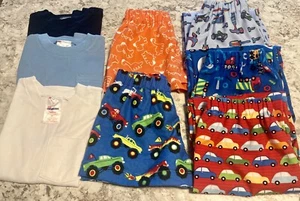 NUEVO Lote Niños 3T Primavera Verano Camión Volquete Coche Dinosaurio Herramientas Pantalones Cortos Camisas - Imagen 1 de 5