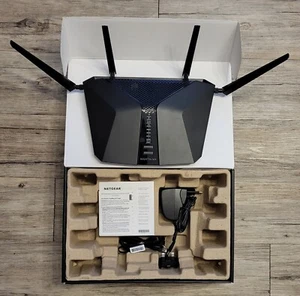 NETGEAR ⭐ 6-STREAM WIFI ROUTER ⭐ RAX 50 - 100EUS ⭐ AX 5400 ⭐ TOP ZUSTAND - Bild 1 von 3
