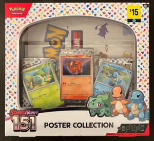 Pokemon Juego de Cartas Coleccionables Escarlata y Violeta 151 Colección de Póster DG Venta al por menor Caja Sellada - Imagen 1 de 2