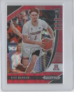 2020-21 Panini Prizm Draft Picks NICO MANNION RC Rookie #58 RED PRIZM #237/299 - Picture 1 of 2