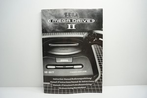 Sega Mega drive II Console Manual Sega Mega Drive