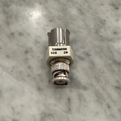 Tektronix 017-0083-00 GR874 to BNC Male W/ 5Ohm, 2 W Termination Adapter - Image 1 of 4
