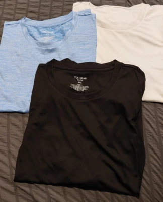 3 NWT Men's Tek Gear Dry Tek Tees XXL Sahara Wind  -5184 - Image 1 of 4
