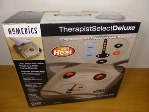 Homedics Programmable Percussion Foot Massager With Heat Deluxe in Box GWO - Picture 1 of 20