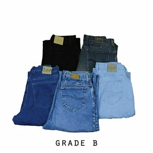 VINTAGE LEE HIGH WAISTED WOMENS (GRADE B) TAPERED MOM JEANS 26 27 28 29 30 32 34 - Picture 1 of 7