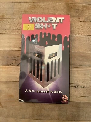 Violent Sh*t VHS Horror Dead Alive 1995 Video Tape - Image 1 of 4