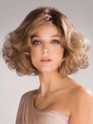 Парик AMAL Rene of Paris MACADAMIA-LR |(ПОКАЗАН) WavyLayered Bob ЛУЧШИЕ ЦЕНЫ Reg $231 - Изображение 1 из 4