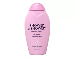 SHOWER TO SHOWER Body Powder Original Fresh 8 oz (Pack of 2) - Picture 1 of 5