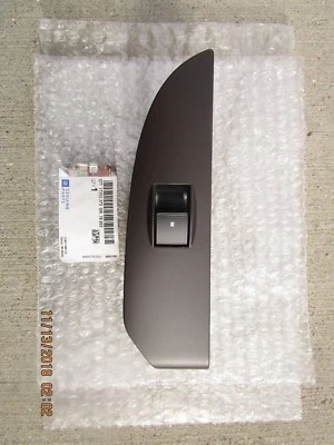 10 - 13 CADILLAC ЭСКАЛЕЙД ЗАДНИЙ ПРАВЫЙ БОКОВОЙ ВЫКЛЮЧАТЕЛЬ СТЕКЛОПОДЪЕМНИКА НОВЫЙ КАКАО 25947559 - Изображение 1 из 4