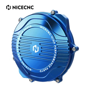 CNC Right Clutch Cover For Yamaha YZ250 2008-2024 YZ250X 2016-2023 Anodized Blue - Picture 1 of 9