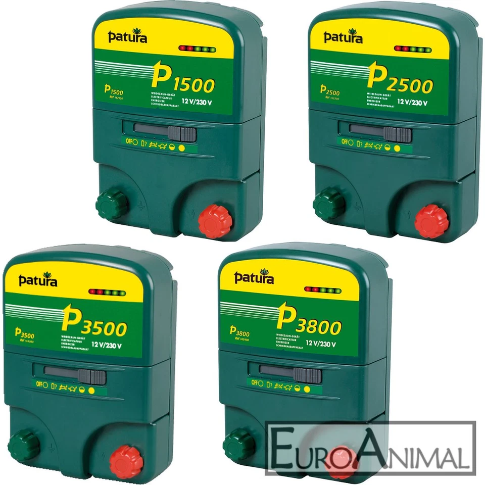 MARKENLOS Weidezaungerät Elektrozaungerät Multifunktionsgerät 230V+12V Kombigerät PATURA