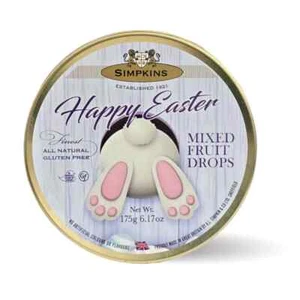 Simpkins Mixed Fruit Sweets Glutenfrei Hartbonbons Ostern Dose 175g - Bild 1 von 6
