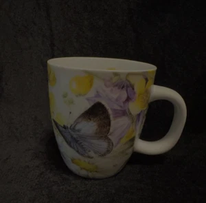 Hallmark Marjolien Bastin Butterfly Daisy Ladybug Coffee Cup Mug - Picture 1 of 8