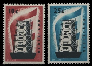 Niederlande 1956 - Mi-Nr. 683-684 ** - MNH - Europa - Picture 1 of 1