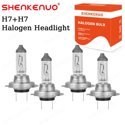 For Kia Soul EV 2015 2016 2017 4x H7 Combo Halogen Headlight Bulbs High&Low Beam - Image 1 of 4