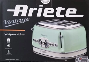 Ariete Vintage 4-Schlitz Toaster 156, hellgrün - Bild 1 von 5