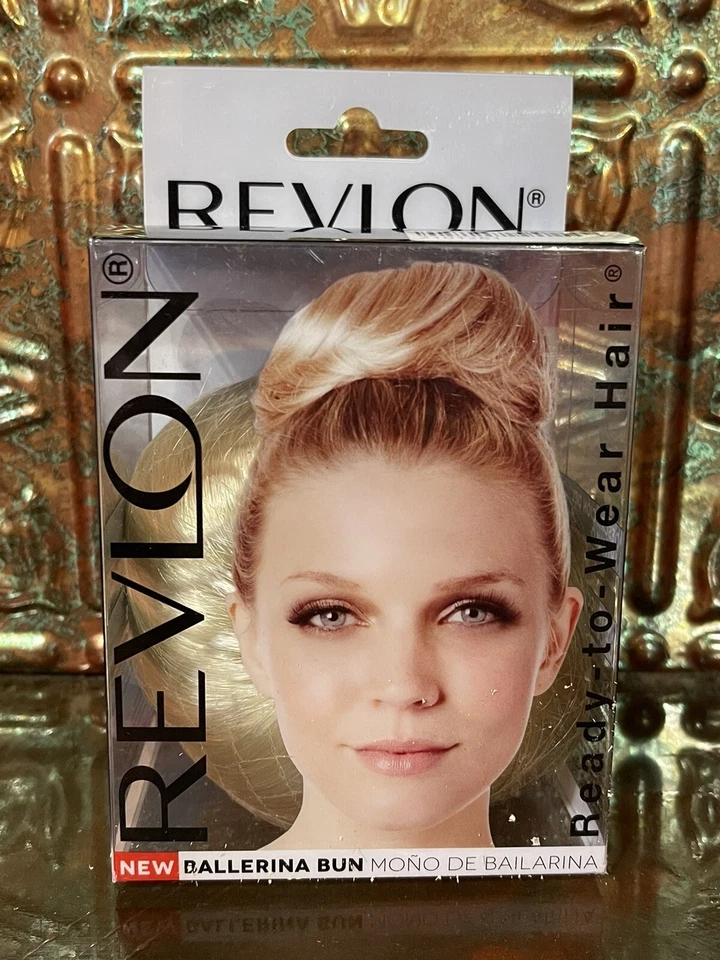 REVLON BALLERINA BUN READY TO WEAR HAIR PIECE LIGHT BLONDE