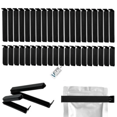 Tüten-Verschlussklammern Tütenclips Beutelclips Frischeclips für Gewürze 40 Stk. - Bild 1 von 4