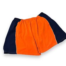 Under Armour Mens XL Lined Swim Trunks Shorts Orange Blue 