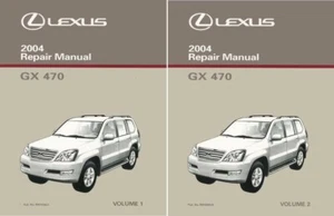 2004 Lexus GX 470 Shop Service Repair Manual Complete Set - Picture 1 of 9