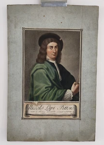 Carlo Lasinio 1791 Colour Engraving Niccolo Lapi: Plate #308. Poor Condition - Picture 1 of 24