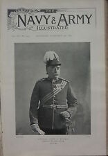 1898 Boer War Era Estampado ~ Coronel John Morris Comandante