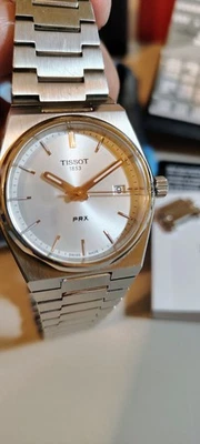TISSOT PRX QUARZO 35 MM DA UOMO QUADRANTE BIANCO T137.210.11.031.00 - Immagine 1 di 4