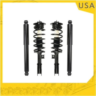 4pcs Front Strut Assembly  Rear Shock Absorber For 2005-2006 Chevrolet Equinox Foto 1 de 4