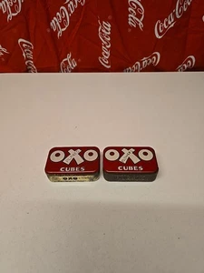 X2 vintage oxo tin 50s/60s - Picture 1 of 13