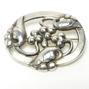 Georg Jensen 101 Brosche Traube 2 - Bild 1 von 5