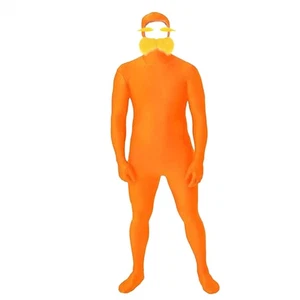 Kinder Erwachsene Dr. Seuss der Lorax Kostüm Morph Body Schnurrbart Buch Woche - Bild 1 von 17