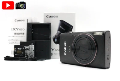 [ MINT ] Canon PowerShot IXY 650 / Elph 360 HS Compact Digital Camera English OK - Image 1 of 4