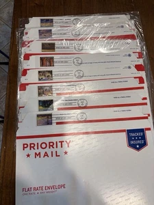 8 Different inc 2011 River Gorge Bridge Sc U675 envelope Priority Mail READ FDC - Picture 1 of 2