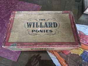 Vintage Willard Ponies Cigar Box - Picture 1 of 3