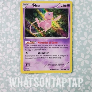 Pokemon Card Mew 29/124 Holo Rare XY Fates Collide Singles LP - Picture 1 of 2
