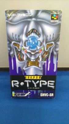 [Boxed] Irem Super R-Type Nintendo Super Famicom SFC Software from Japan - Image 1 of 4