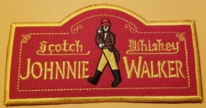 Parche bordado Johnnie Walker Scotch Whiskey aprox 2,5x5" - Imagen 1 de 2