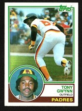 1983 Topps #482  Tony Gwynn rookie baseball card